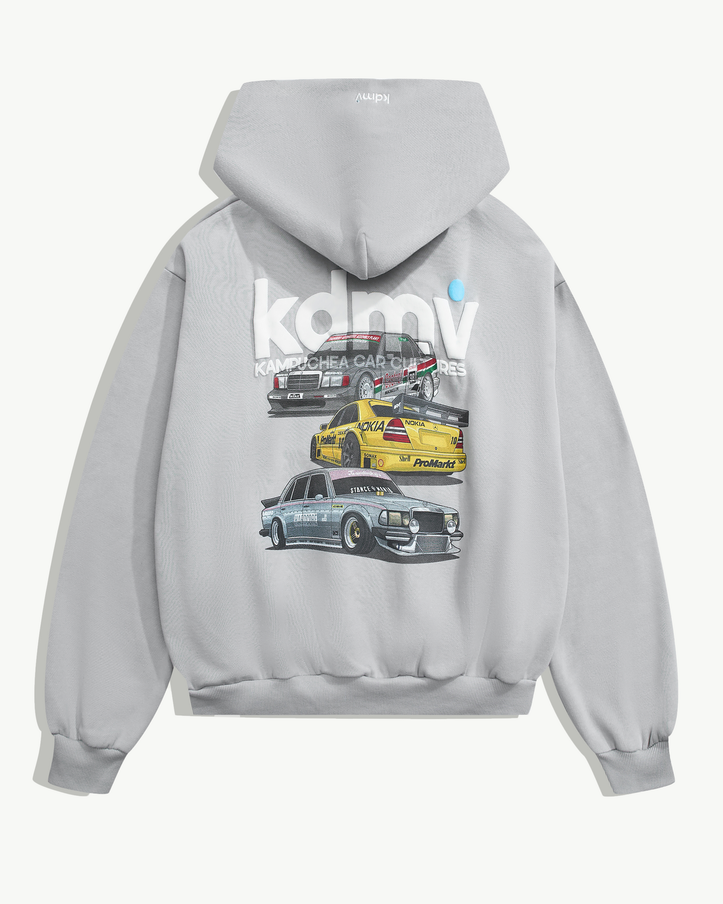 KCC RACING HOODIE GRAY
