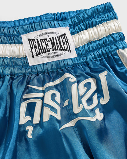PCMKR Kun Khmer Shorts Blue