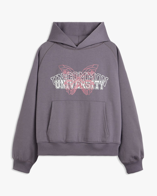 Butterfly University Hoodie (Faded Purple)