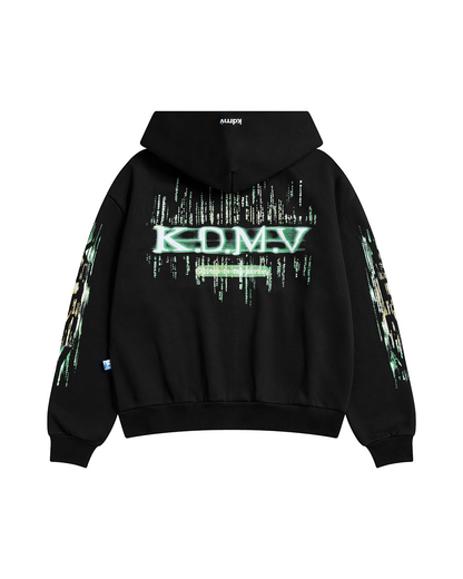 Matrix Hoodie Black