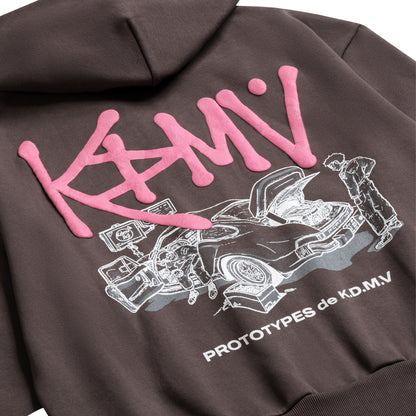 Kdüssy Hoodie Brown