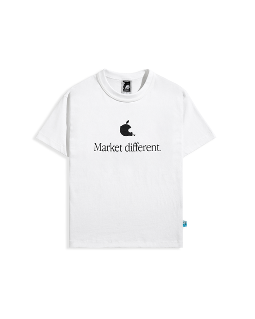 Market Different White Tee